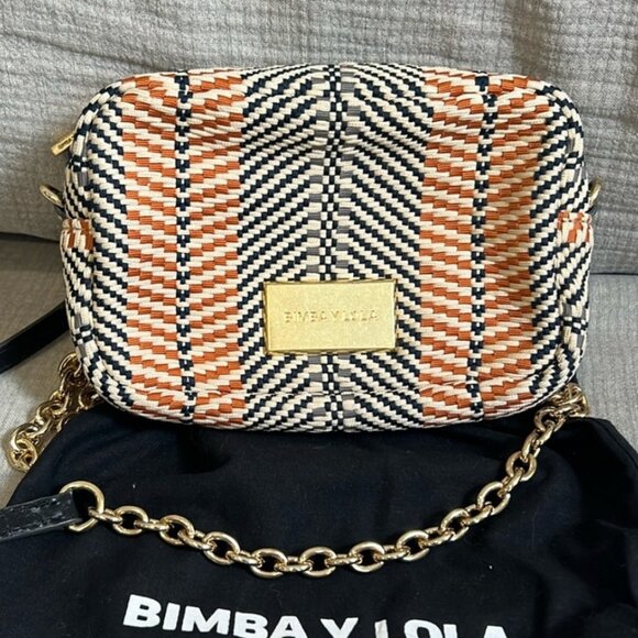 🎉Flash Sale_ Bimba Y Lola woven crossbody - Picture 1 of 4